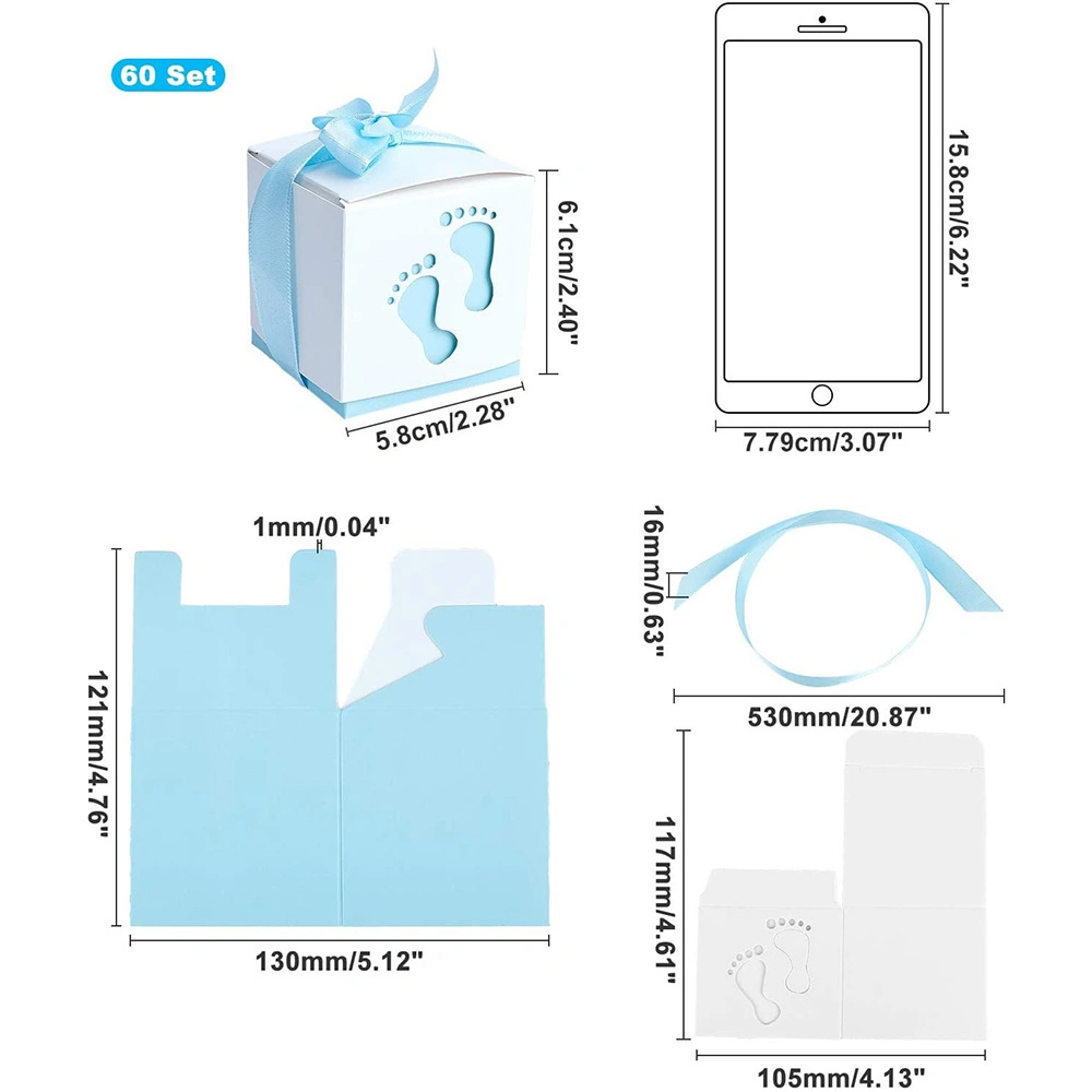 Cmyk Customized Shaped Foldable Gift Box