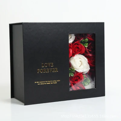 도매 제조 업체 로즈 선물 상자 꽃 포장 초콜릿 거품 꽃 상자